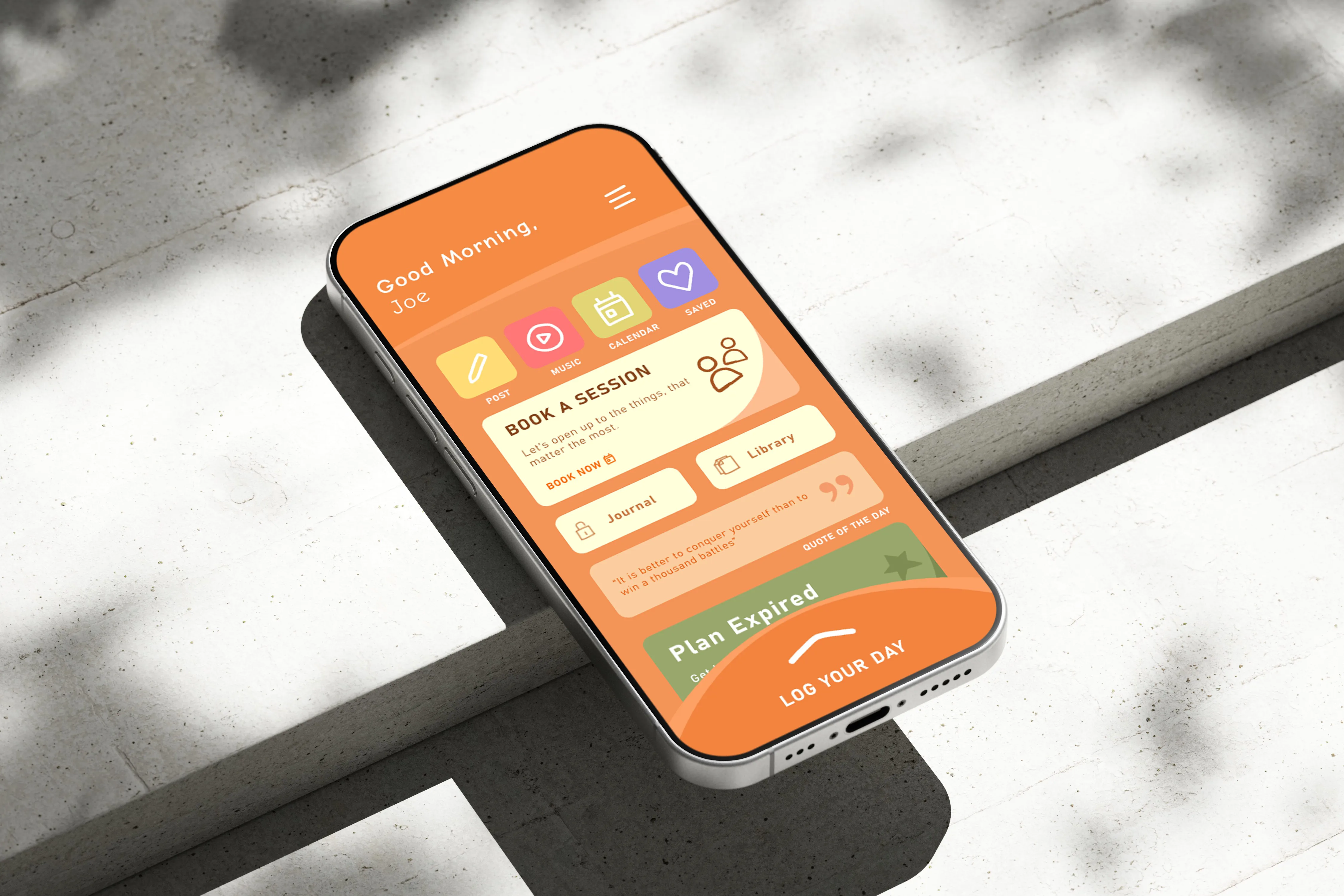 Mind Support — Designing for Someone's Worst Tuesday